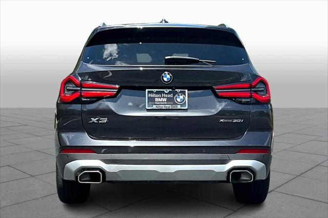 used 2022 BMW X3 car, priced at $35,700