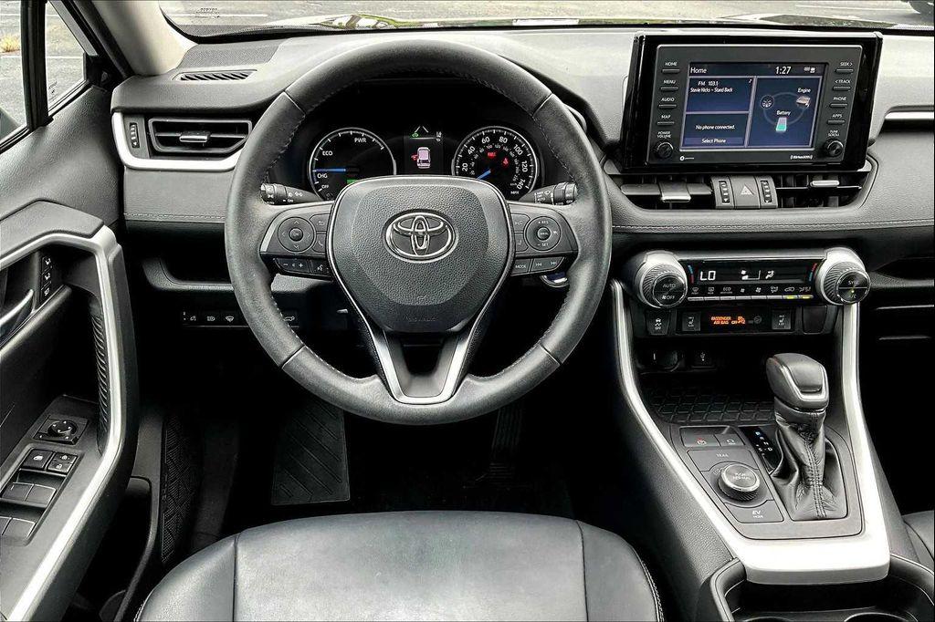 used 2021 Toyota RAV4 Hybrid car, priced at $27,300