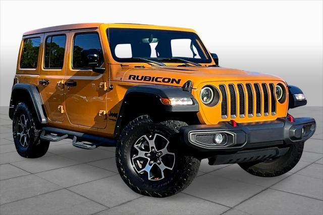 used 2021 Jeep Wrangler Unlimited car, priced at $35,681