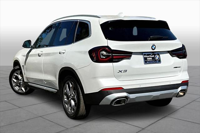 used 2022 BMW X3 car, priced at $35,272