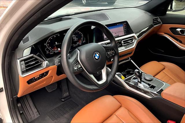 used 2021 BMW 330 car, priced at $32,900