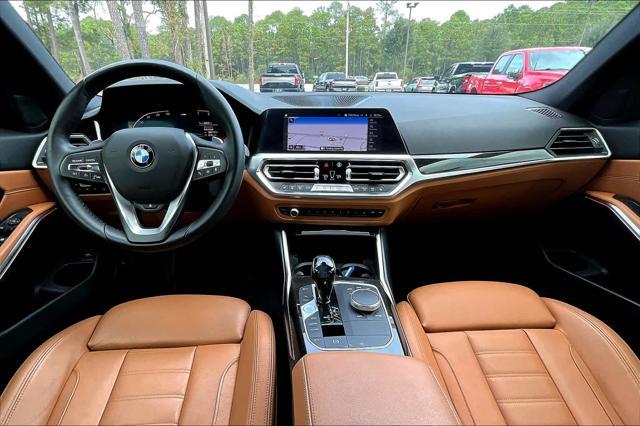 used 2021 BMW 330 car, priced at $32,900