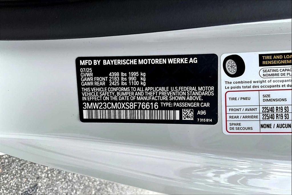 new 2025 BMW 230 car, priced at $48,220