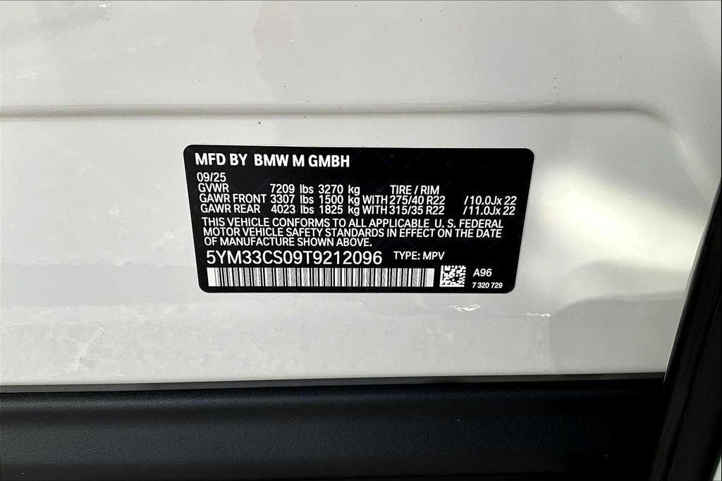 new 2026 BMW XM car, priced at $163,845