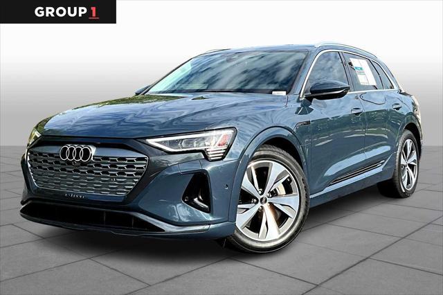 used 2024 Audi Q8 e-tron car, priced at $49,200