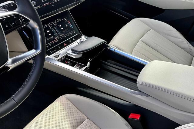 used 2024 Audi Q8 e-tron car, priced at $45,900