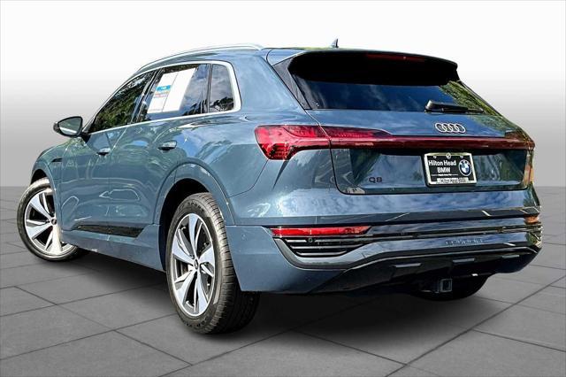 used 2024 Audi Q8 e-tron car, priced at $45,900