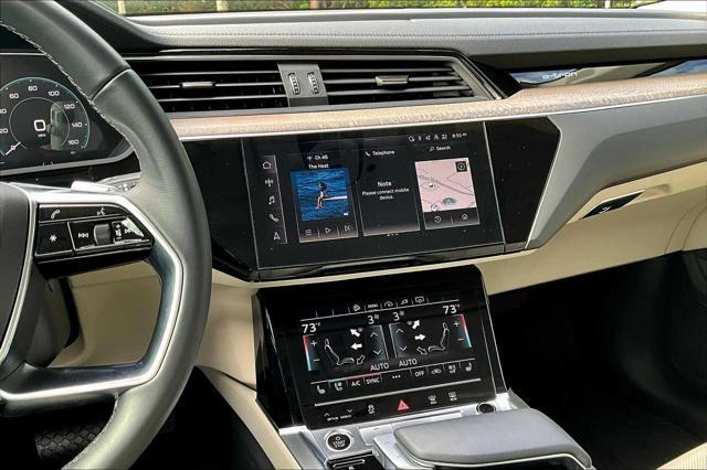 used 2024 Audi Q8 e-tron car, priced at $45,900