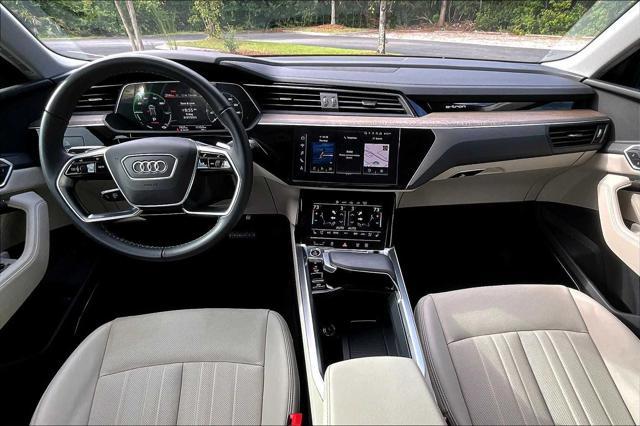 used 2024 Audi Q8 e-tron car, priced at $45,900