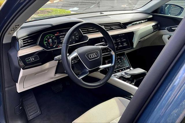 used 2024 Audi Q8 e-tron car, priced at $45,900