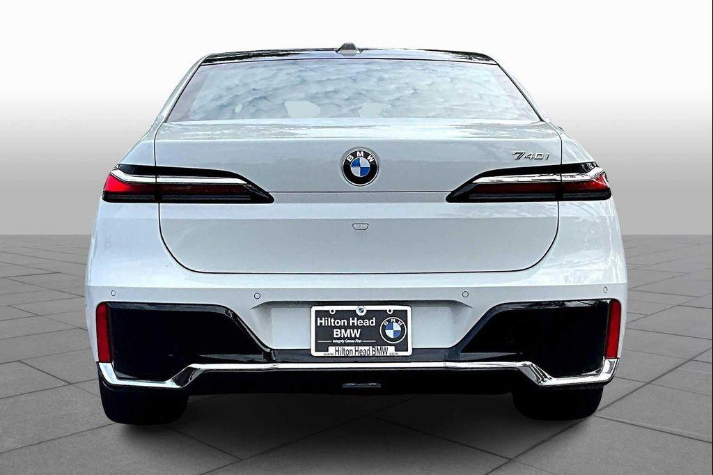 new 2025 BMW 740 car, priced at $100,475
