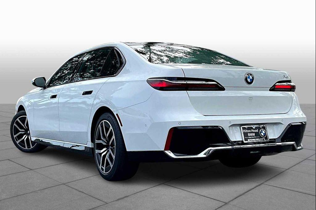 new 2025 BMW 740 car, priced at $100,475