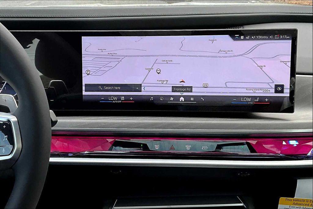 new 2025 BMW 740 car, priced at $100,475