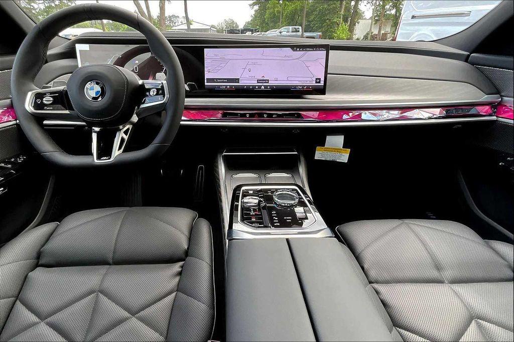 new 2025 BMW 740 car, priced at $100,475