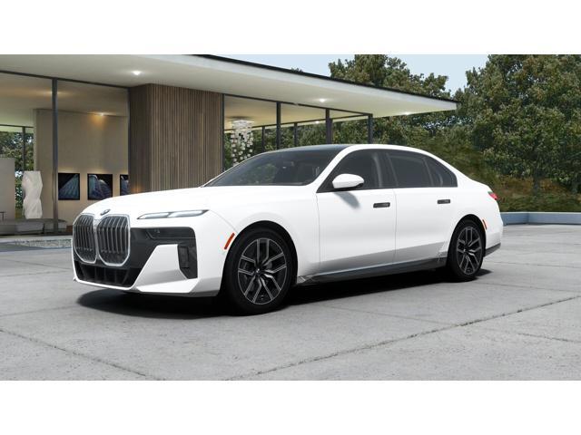 new 2025 BMW 740 car, priced at $100,475