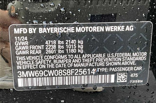 new 2025 BMW 330 car, priced at $50,475