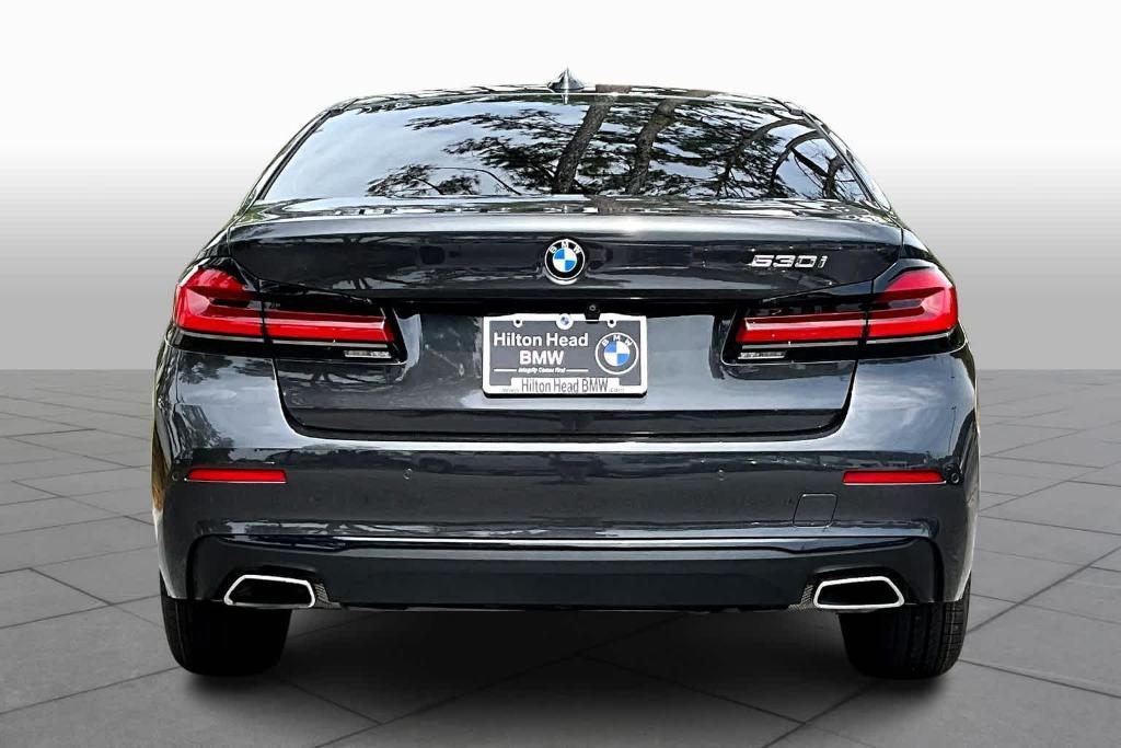 used 2021 BMW 530 car, priced at $31,400