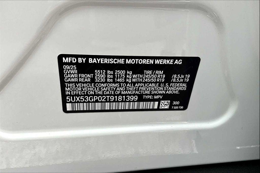 new 2026 BMW X3 car, priced at $53,575