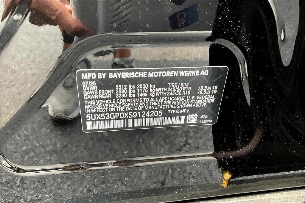 new 2025 BMW X3 car, priced at $53,375