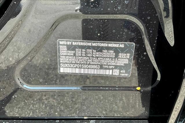 new 2025 BMW X3 car, priced at $61,135