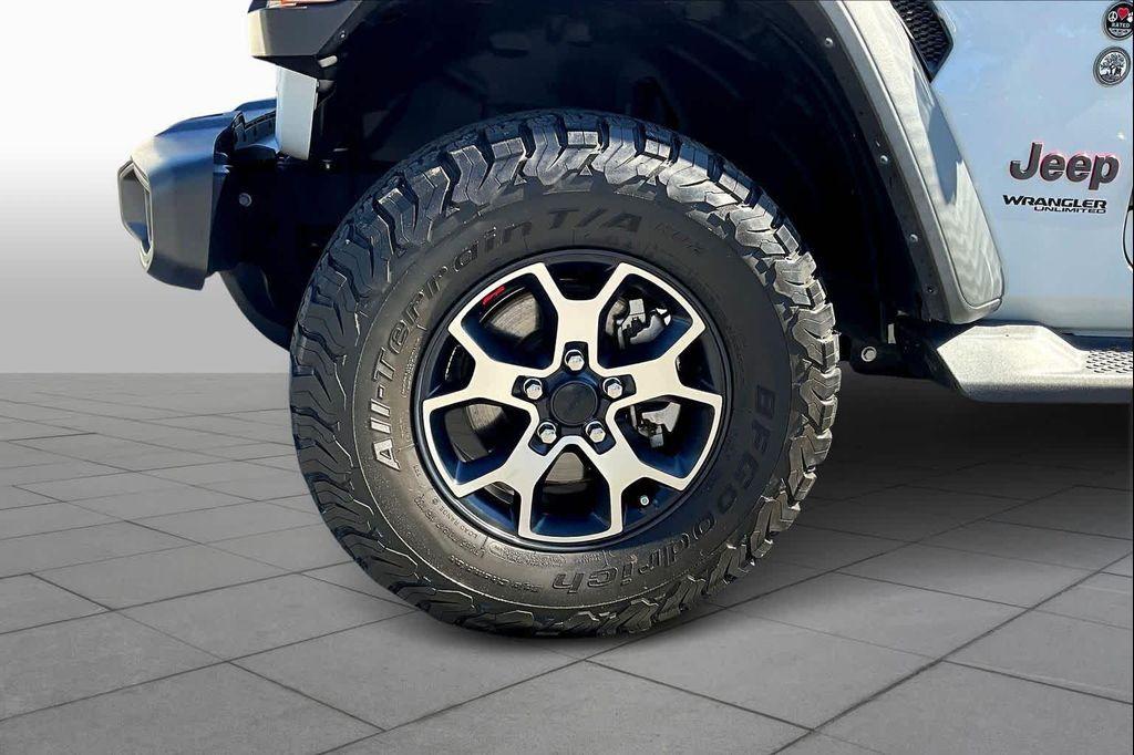 used 2022 Jeep Wrangler Unlimited car, priced at $36,700