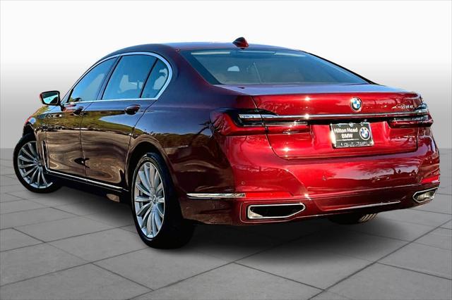 used 2022 BMW 740 car, priced at $49,900