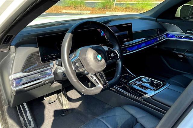 used 2024 BMW 740 car, priced at $80,900