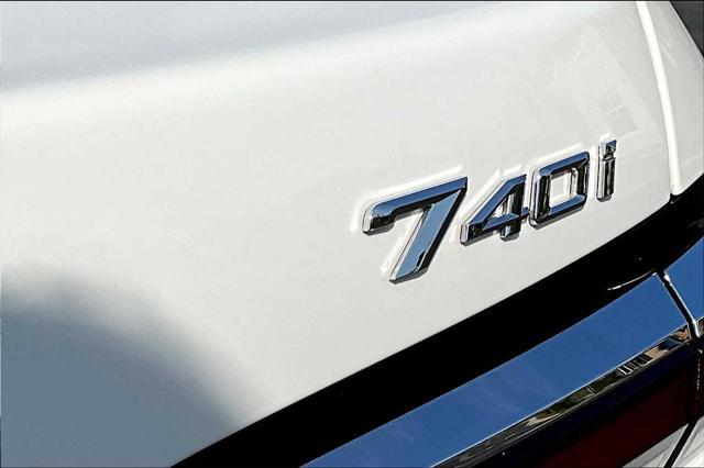 used 2024 BMW 740 car, priced at $80,900