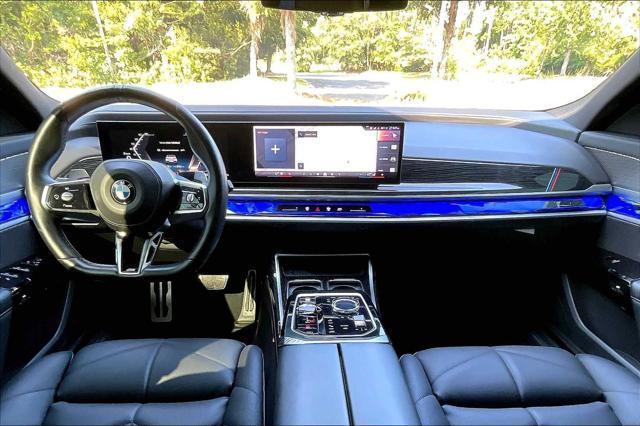 used 2024 BMW 740 car, priced at $80,900
