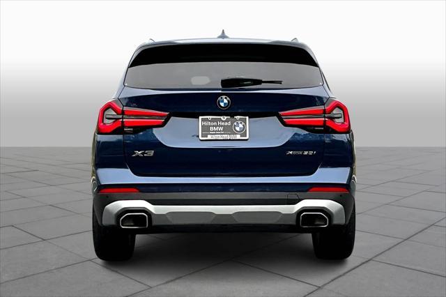 used 2022 BMW X3 car, priced at $34,700