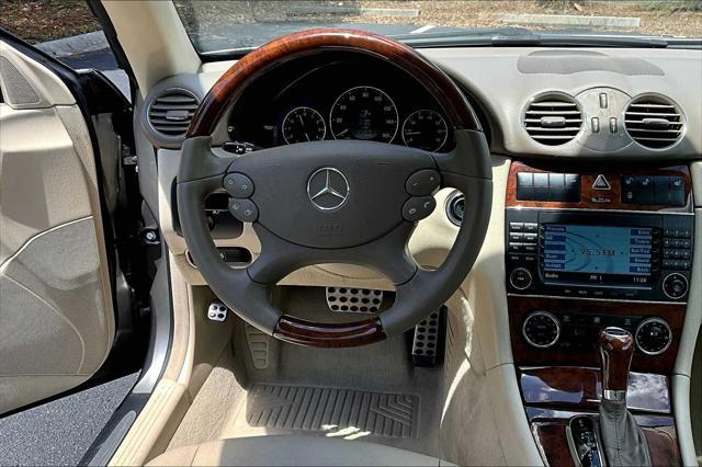used 2008 Mercedes-Benz CLK-Class car, priced at $9,900