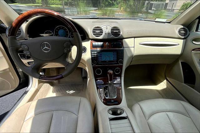 used 2008 Mercedes-Benz CLK-Class car, priced at $9,900