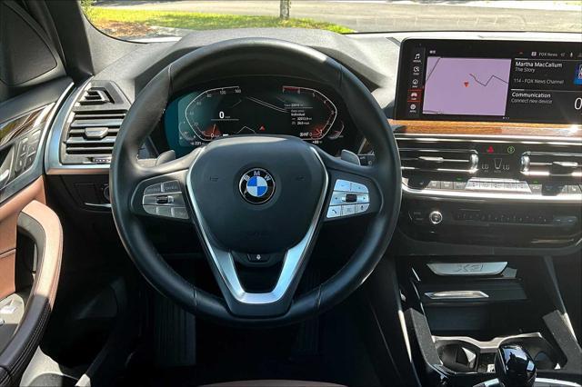 used 2023 BMW X3 car, priced at $39,700