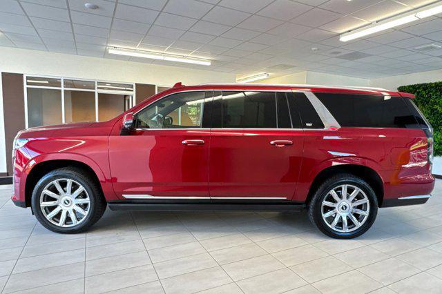 used 2023 Cadillac Escalade ESV car, priced at $73,417