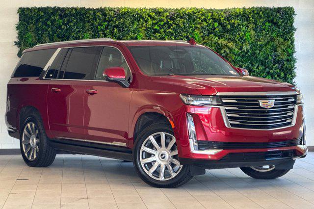 used 2023 Cadillac Escalade ESV car, priced at $73,417