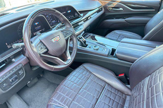 used 2023 Cadillac Escalade ESV car, priced at $73,417