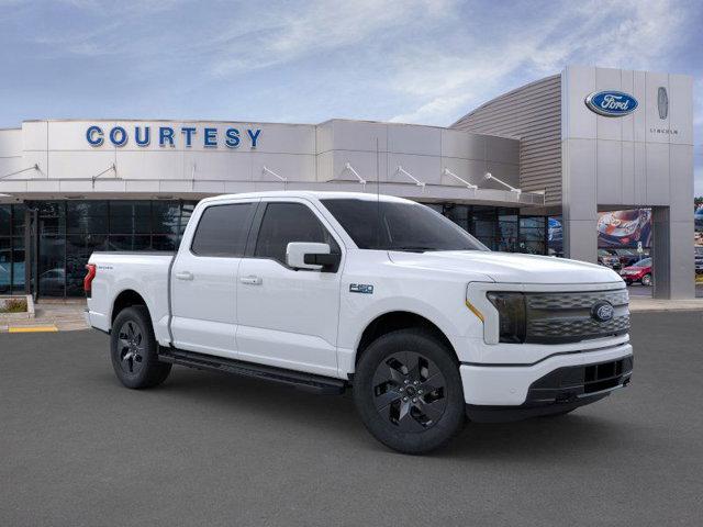 new 2025 Ford F-150 Lightning car, priced at $75,445