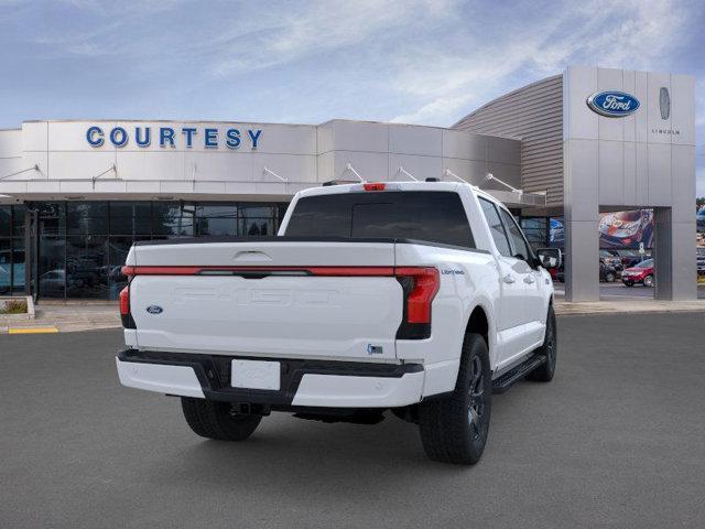 new 2025 Ford F-150 Lightning car, priced at $75,445