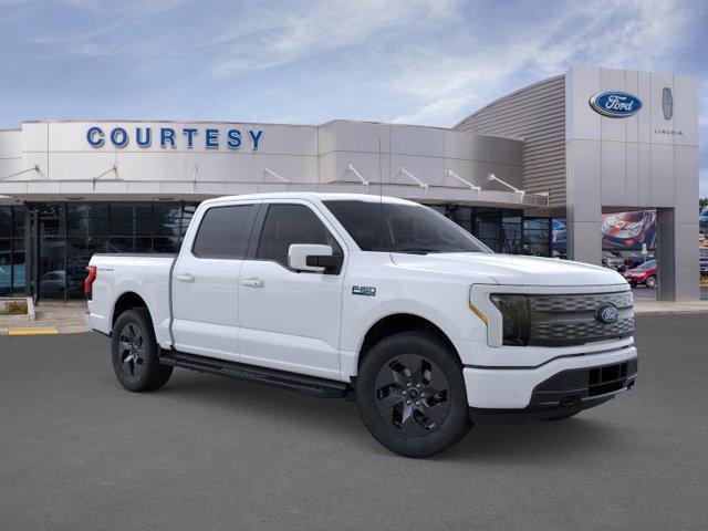 new 2025 Ford F-150 Lightning car, priced at $75,445