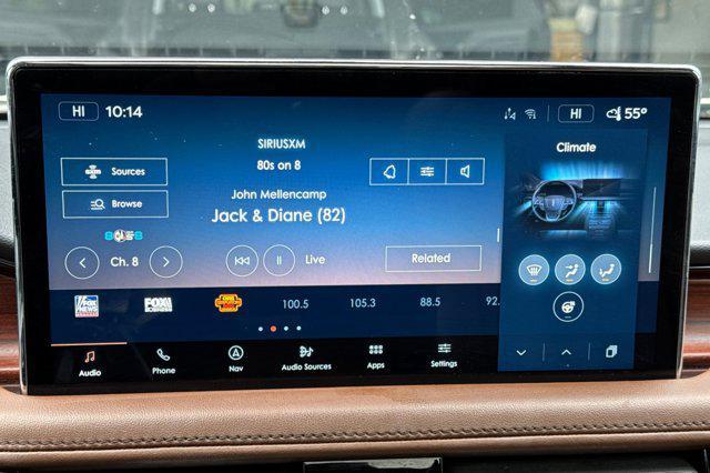 used 2022 Lincoln Nautilus car, priced at $33,753