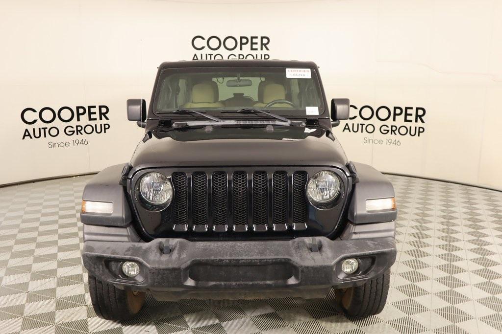 used 2021 Jeep Wrangler Unlimited car, priced at $27,637