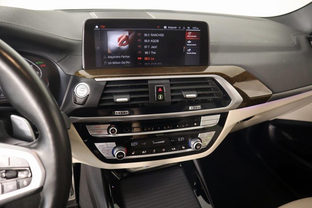 used 2021 BMW X3 car, priced at $29,044