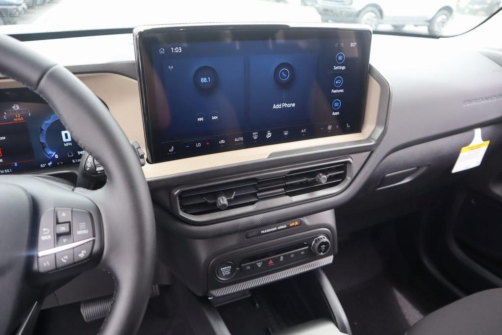 new 2025 Ford Bronco Sport car, priced at $29,278