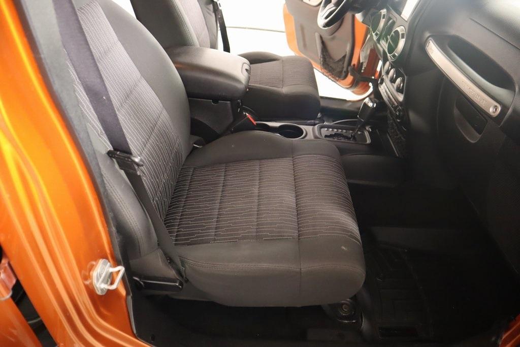 used 2011 Jeep Wrangler Unlimited car, priced at $14,997