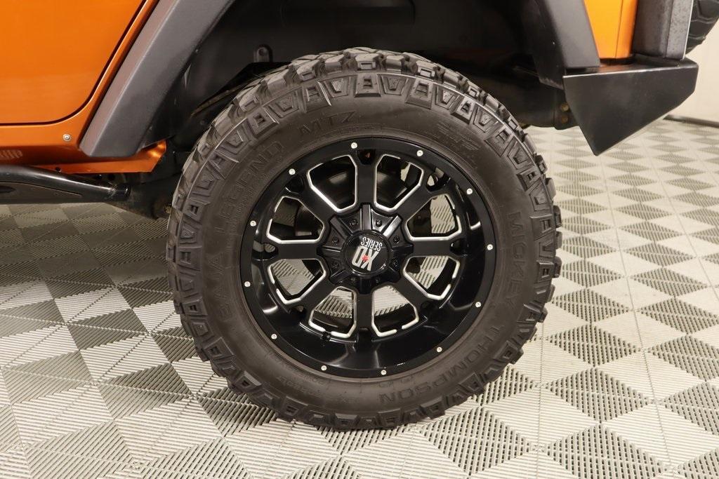 used 2011 Jeep Wrangler Unlimited car, priced at $14,997
