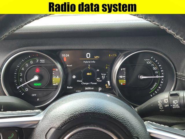 used 2022 Jeep Wrangler Unlimited 4xe car, priced at $35,444
