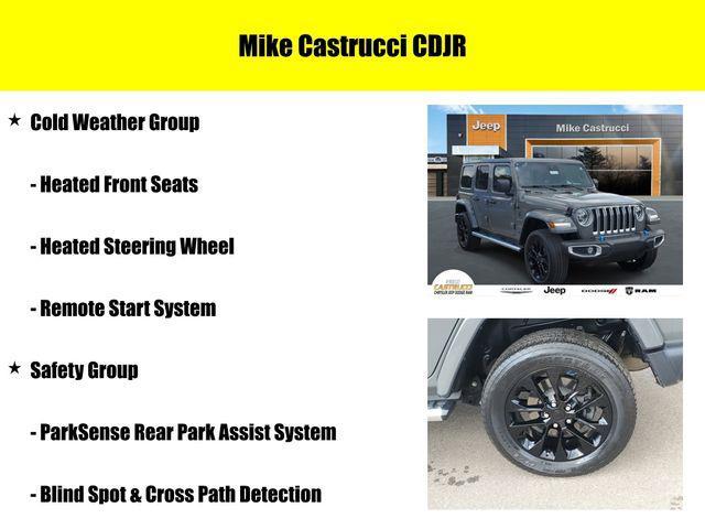 used 2022 Jeep Wrangler Unlimited 4xe car, priced at $35,444