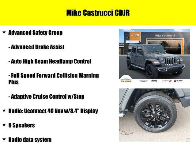 used 2022 Jeep Wrangler Unlimited 4xe car, priced at $35,444