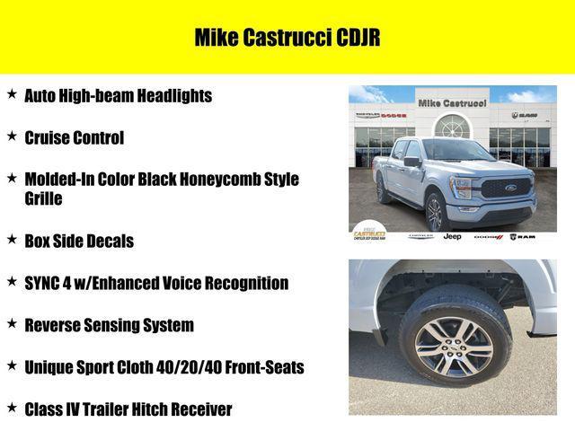 used 2022 Ford F-150 car, priced at $36,556