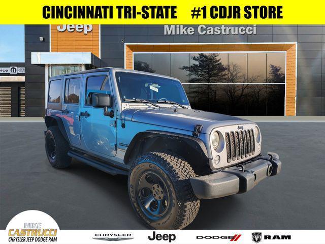 used 2014 Jeep Wrangler Unlimited car, priced at $17,634